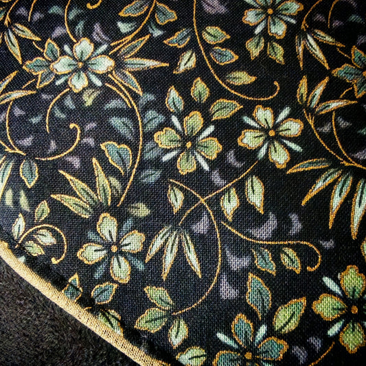 Le Petit Bandoulière noir vert et or