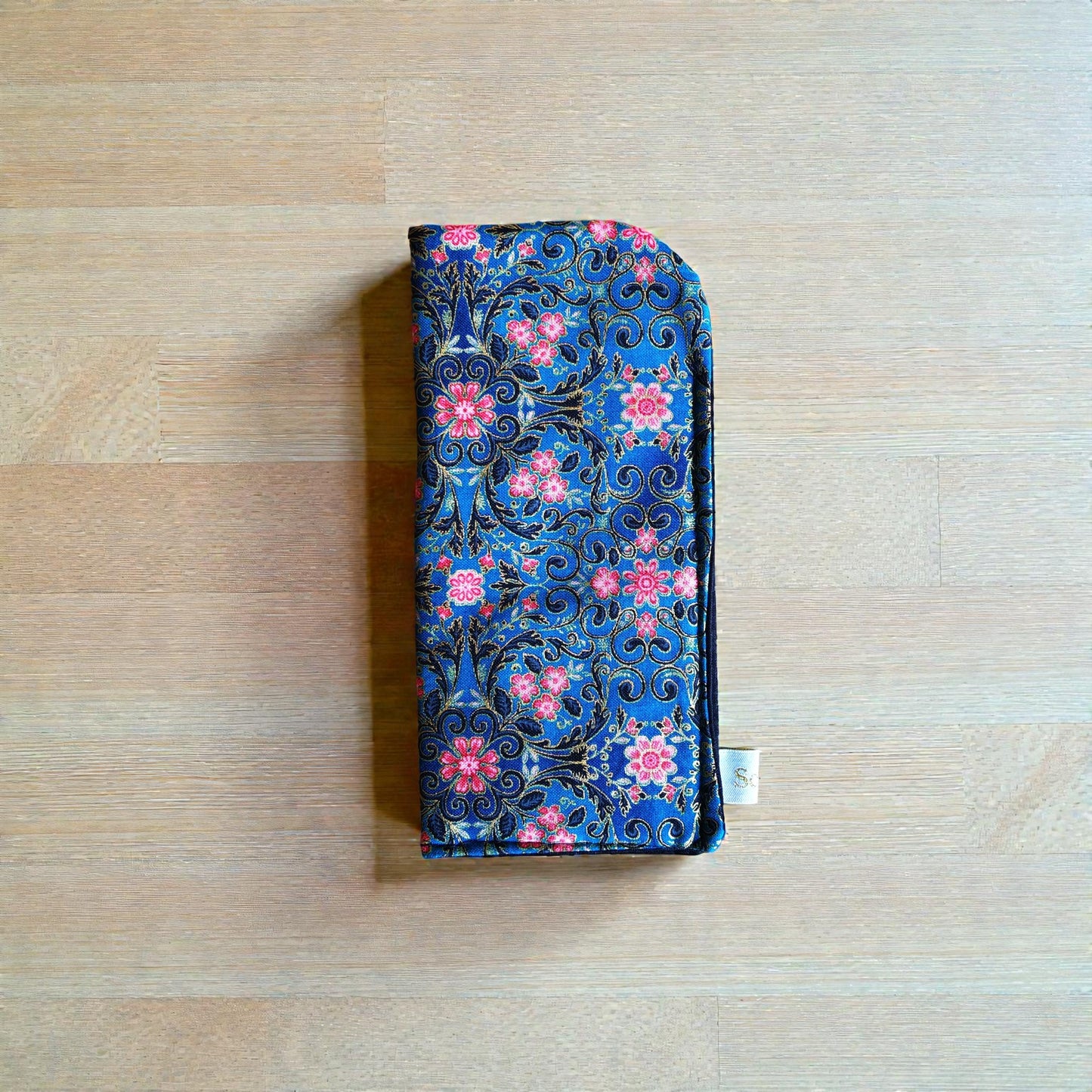Etui à lunettes tissu japonais