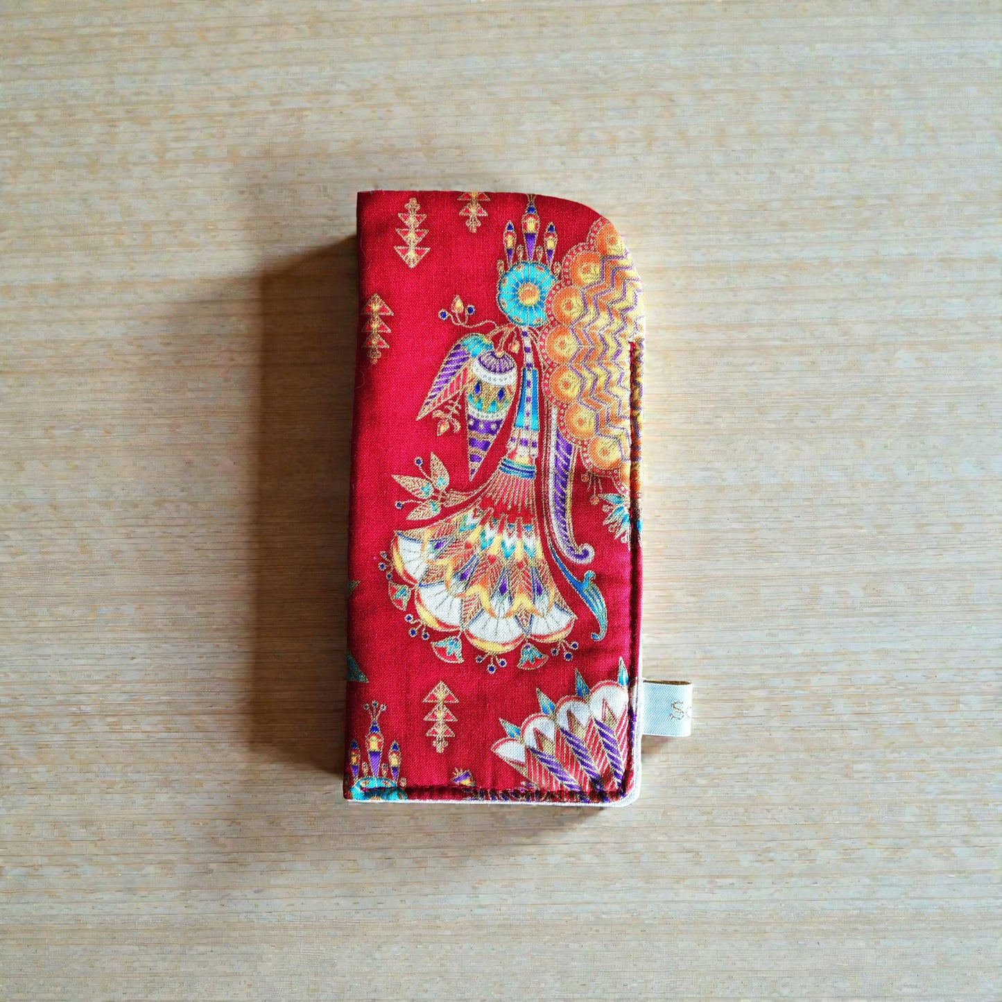Etui à lunettes tissu japonais