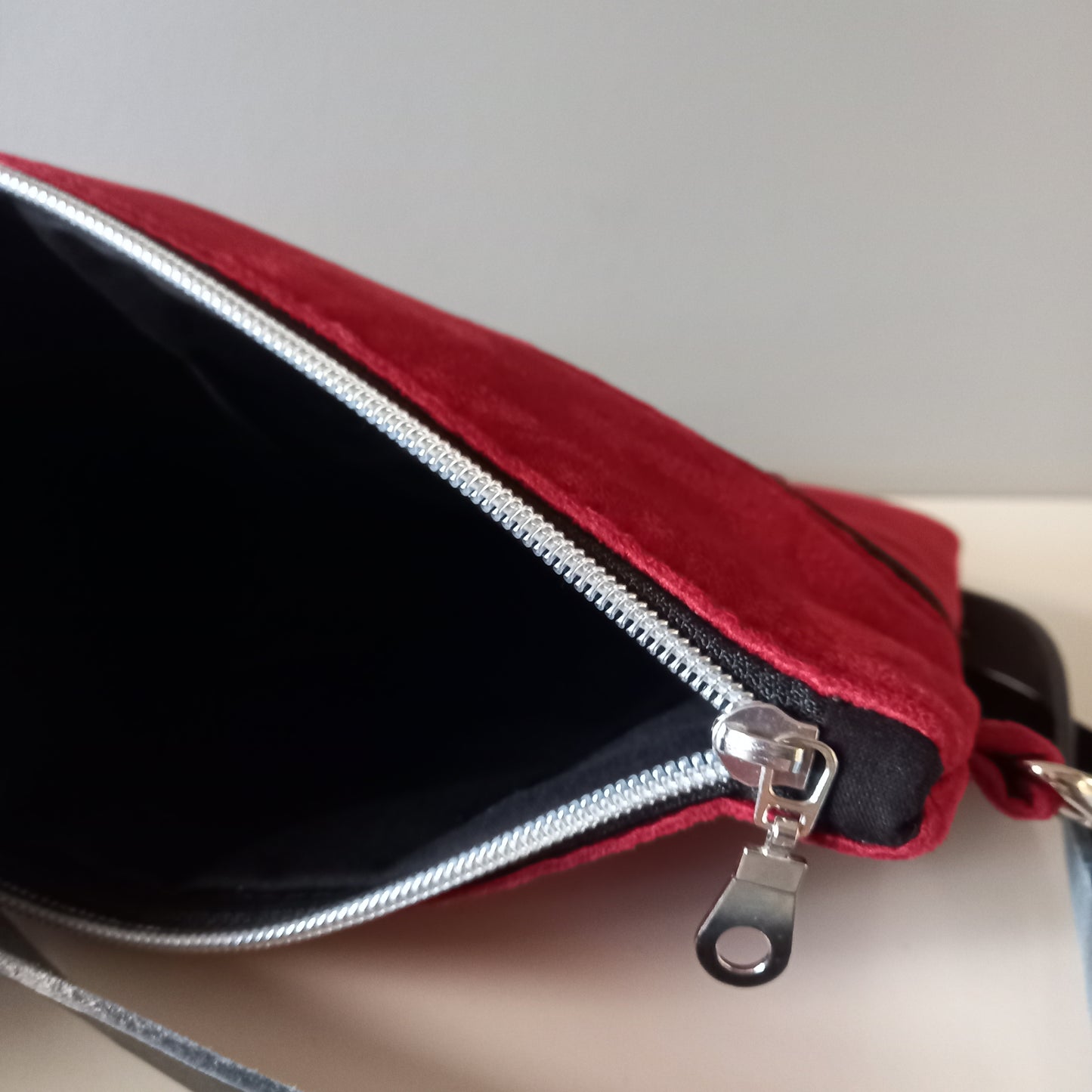 Sac Musette brique feuilles d'automne