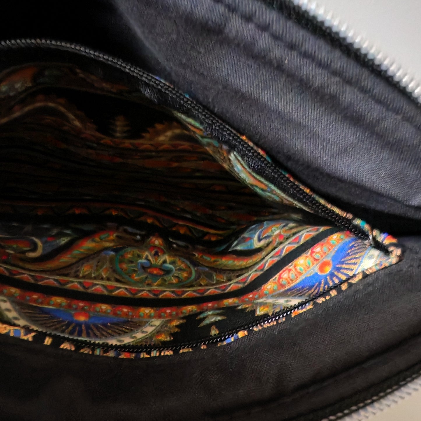 Sac Pils noir et or