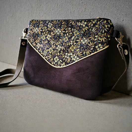 Le Petit Bandoulière noir vert et or