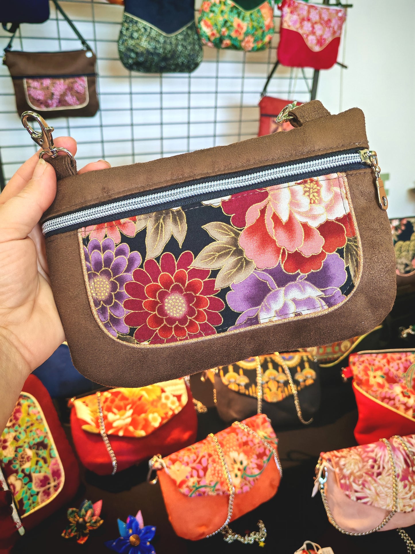 Les Hip Bags suédine