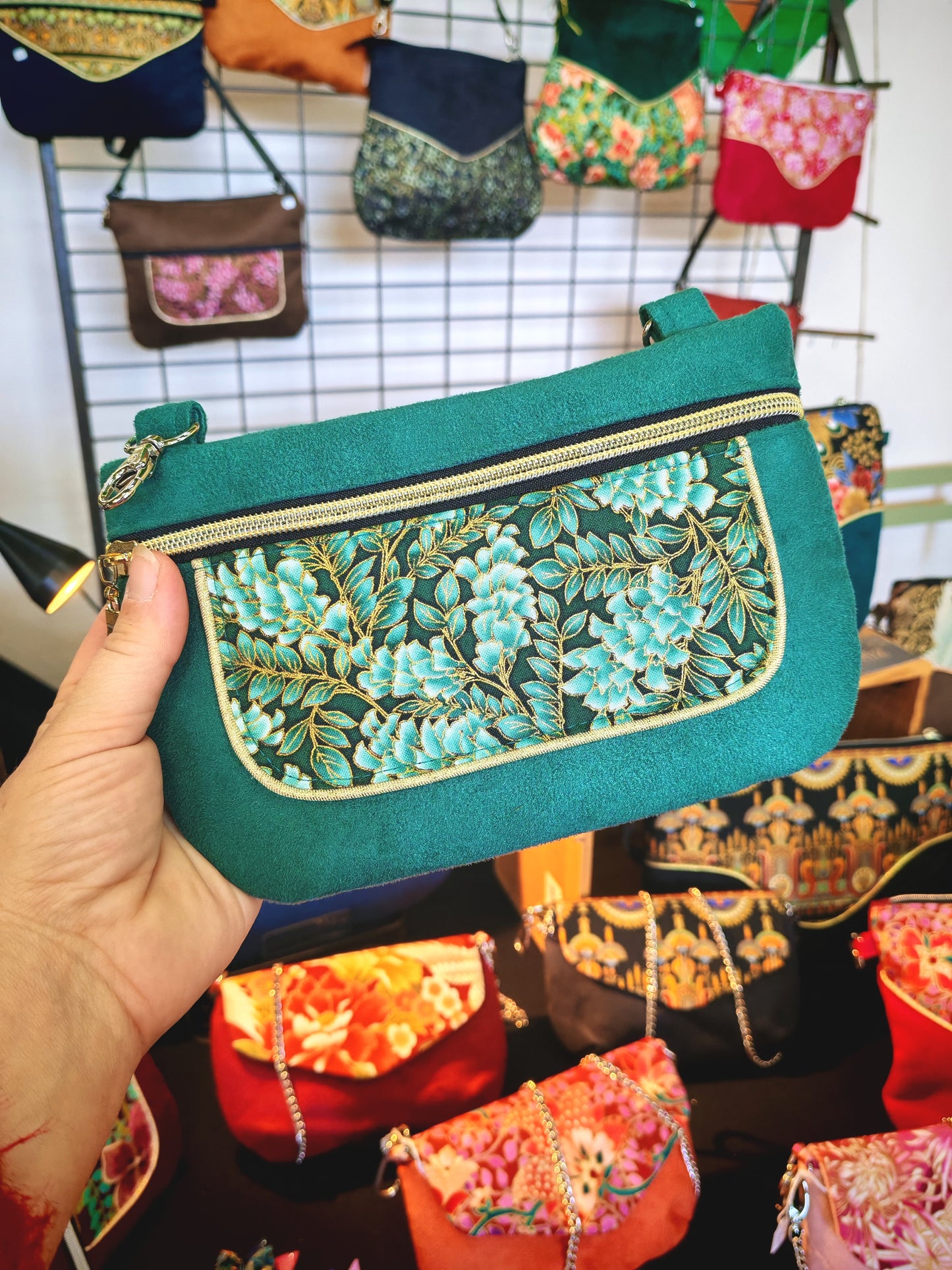 Les Hip Bags suédine