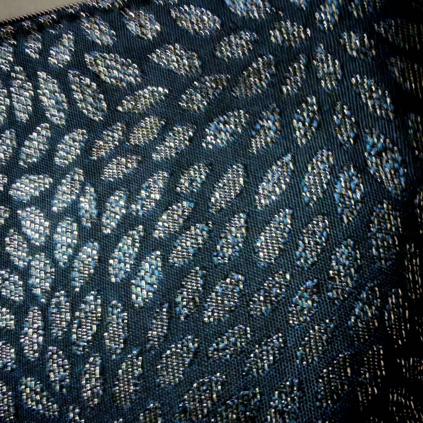 Trousse maquillage calissons argent