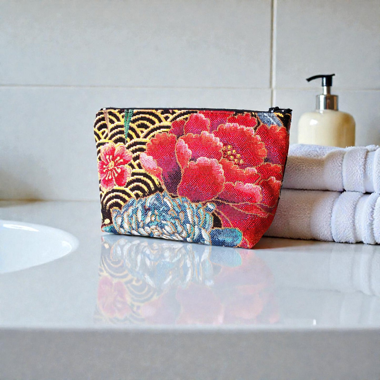 Trousse maquillage Pivoine